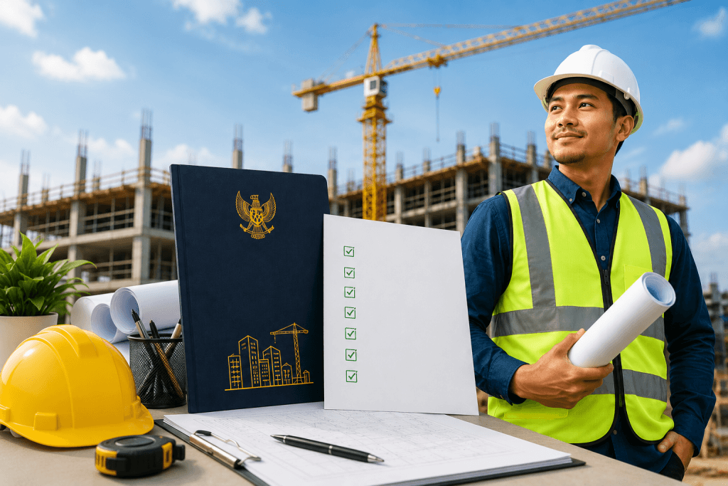 Tenaga kerja konstruksi profesional