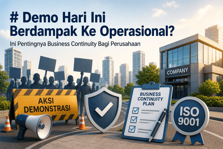 Demo Hari Ini Berdampak Ke Operasional? Ini Pentingnya Business Continuity Bagi Perusahaan