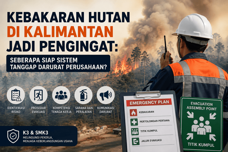 Kebakaran Hutan Di Kalimantan Jadi Pengingat: Seberapa Siap Sistem Tanggap Darurat Perusahaan?