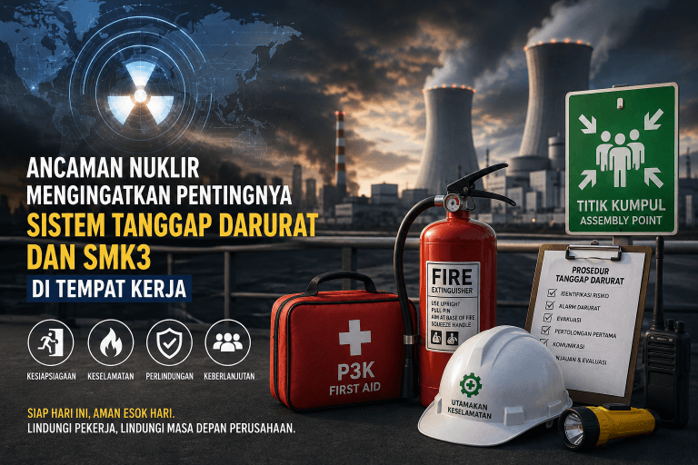 Ancaman Nuklir Mengingatkan Pentingnya Sistem Tanggap Darurat & SMK3 Di Tempat Kerja