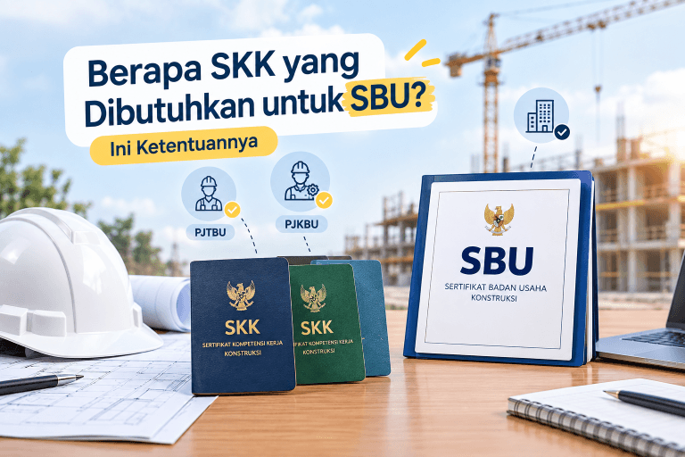 Berapa SKK yang dibutuhkan untuk SBU konstruksi